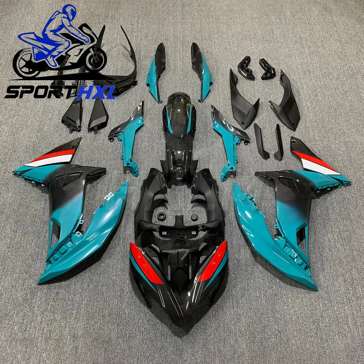 ABS For Kawasaki Ninja650 ER6F 2017 2018 2019 Firm Fairing kit Bodywork Full fairing kit Injection Plastic Bodywork fairing
