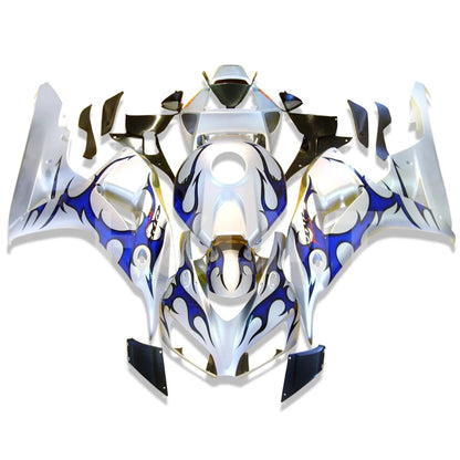 Motorcycle Fairing Set Body Kit Plastic For HONDA CBR1000RR CBR 1000RR CBR1000 RR 2006 2007 Accessories Injection Bodywork White HXLMOTOR