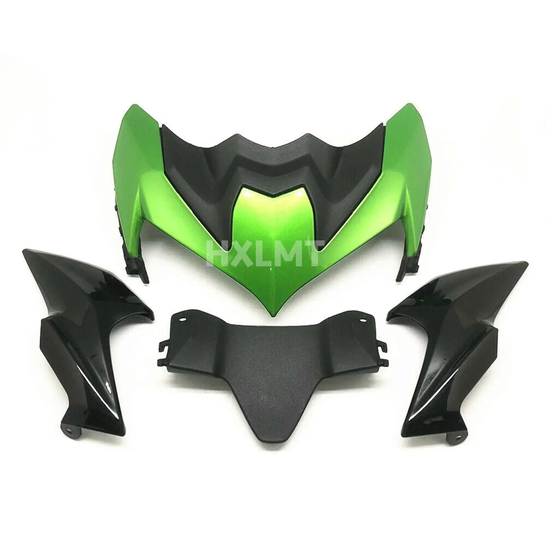 Motorcycle ABS Front Headlight Fairing Beak Cowl Cover Extender Aerodynamic Winglets For Kawasaki Z900 2020 2021 ZR900 ABS Z 900 HXLMOTOR