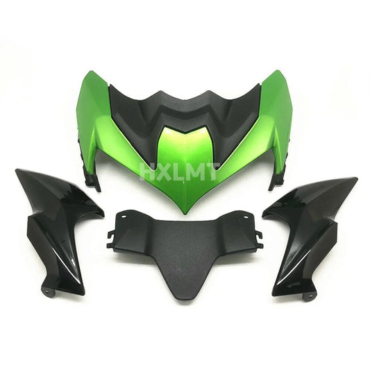 For Kawasaki Z900 Z 900 2020 2021 Headlight Fairing Front Upper Nose Hood Shroud Cover Front Face Turn Signal Holder Shell HXLMOTOR