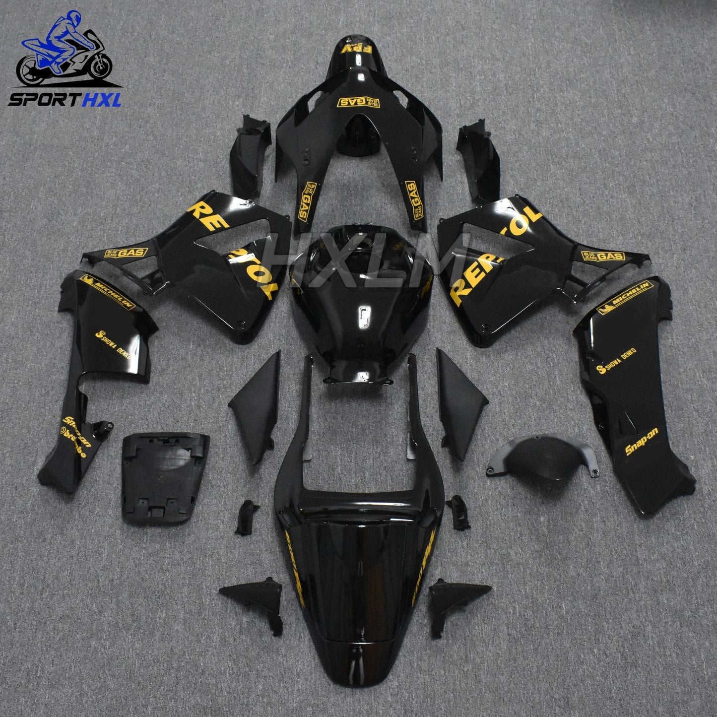 High Quality Injection Motorcycle Fairing Kit for Honda CBR600RR 2003 2004 Full Body shell set HXLMOTOR
