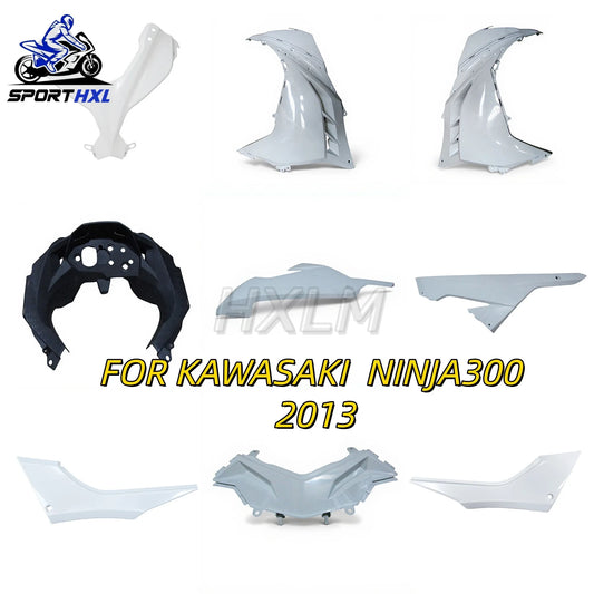 For KAWASAKI ZX300 2013-2014-2015-2016-2017 Carbon Fiber Motorcycle Fairing Kits Guard Cowl Protection Modified Accessories