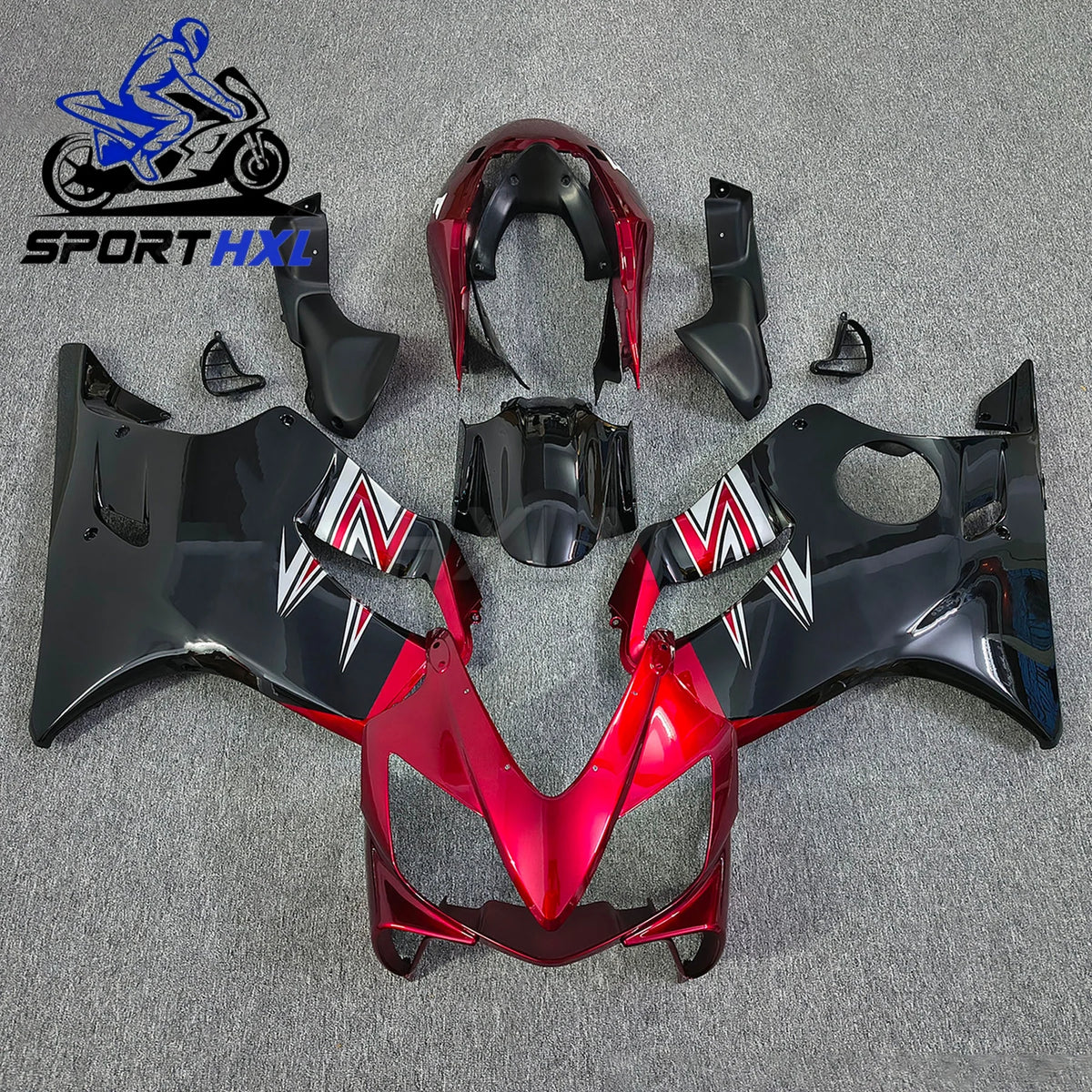 Motorcycle Fairings For Honda CBR600F 2004 - 2007 Yellow Black Silver Body Kits CBR600 F4i 04 05 06 07 Bodywork Fairing Kit