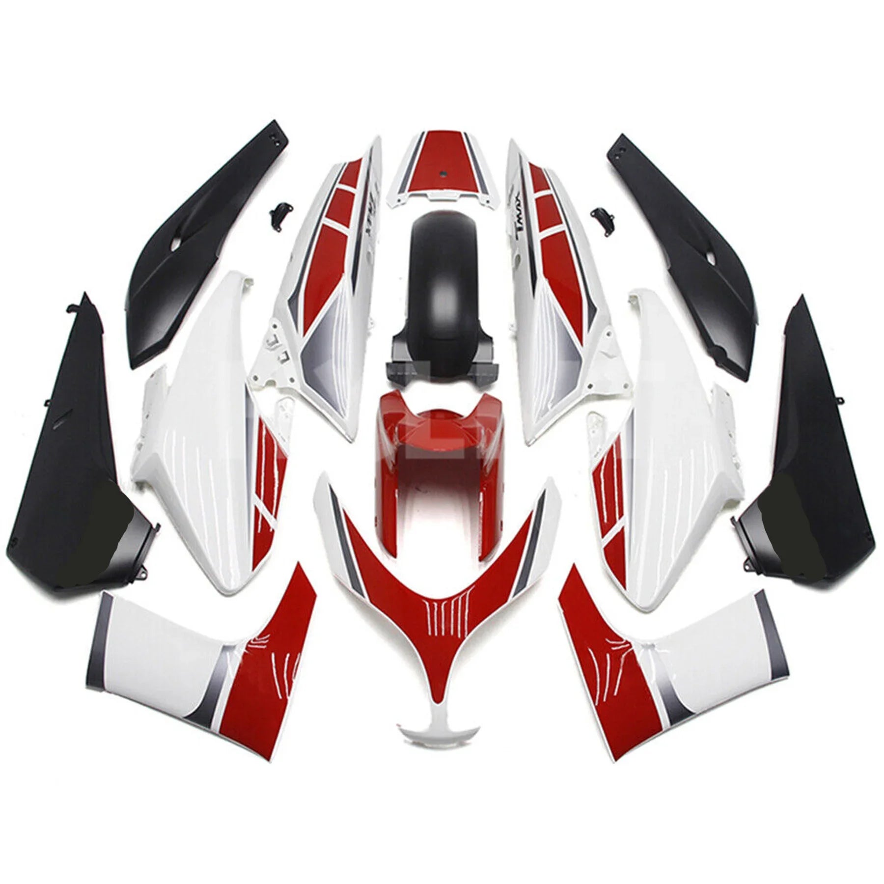 For Yamaha TMAX 500 2001-2003 2004 2005 2006 2007 Bodywork Fairing Injection Molding ABS Unpainted Components Cowl Body HXLMOTOR
