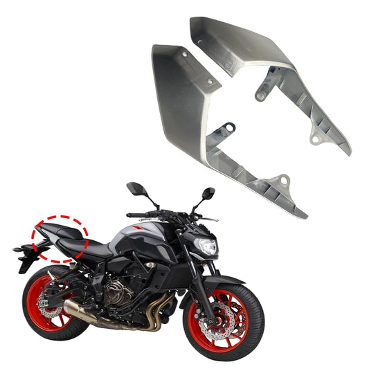 For Yamaha MT-07 Mt 07 2018 2019 2020 Motorcycle Rear Side Cover Fairing ABS Plastic Carbon Fiber Body Kit HXLMOTOR