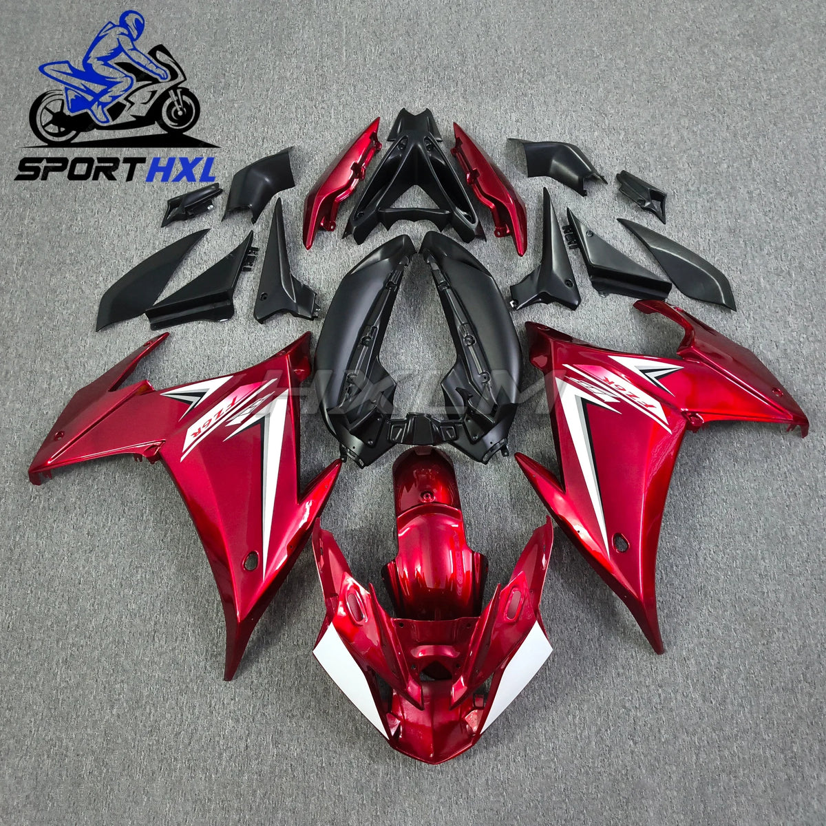 Motorcycle Fairing Kit For FZ-6R FZ6 FZ 6R FZ6N FZ6R red white 2009 2010 2011 2012 2013 2014 2015 09 10 11 12 13 14 15 Body