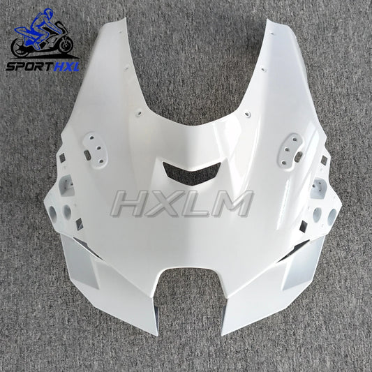 ABS Injection Front Upper Headlight Cowl Fairing Motorcycle Head Lamp Nose Panels For KAWASAKI ZX10R ZX 10R 2021 2022 2023 2024