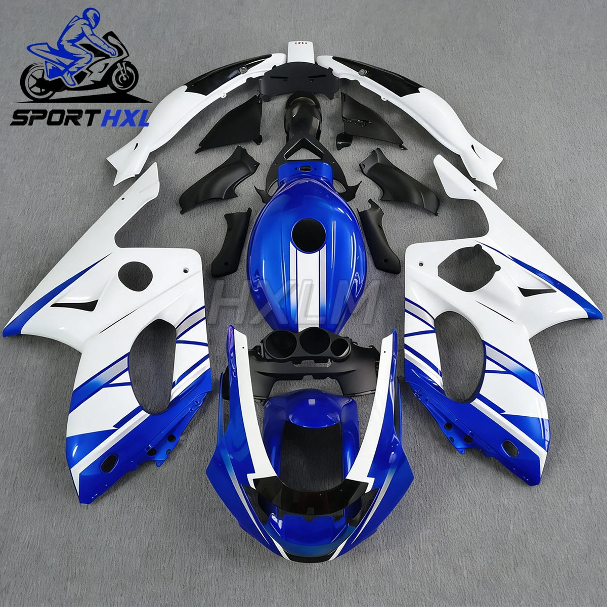 Motorcycle Fairing Kit for YAMAHA YZF600 2003 2004 2005 2006 2007 ABS Case Protection Fairing Kit blue
