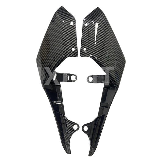 For Yamaha MT-07 Mt 07 2018 2019 2020 Motorcycle Rear Side Cover Fairing ABS Plastic Carbon Fiber Body Kit HXLMOTOR