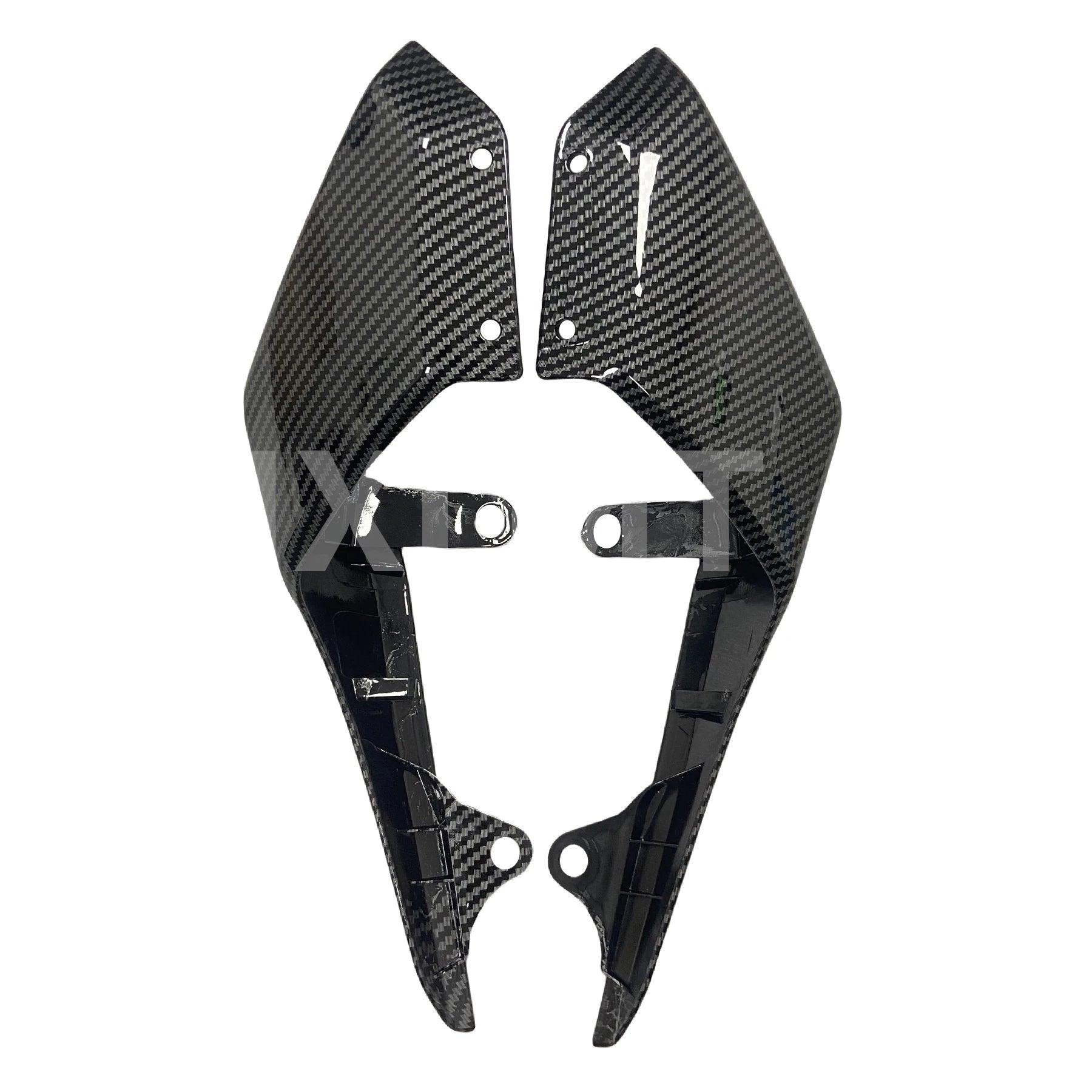 For Yamaha MT-07 Mt 07 2018 2019 2020 Motorcycle Rear Side Cover Fairing ABS Plastic Carbon Fiber Body Kit HXLMOTOR