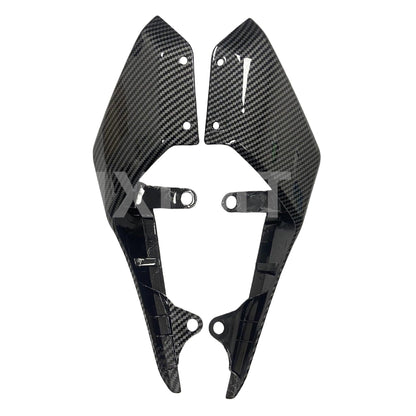 For Yamaha MT-07 Mt 07 2018 2019 2020 Motorcycle Rear Side Cover Fairing ABS Plastic Carbon Fiber Body Kit HXLMOTOR