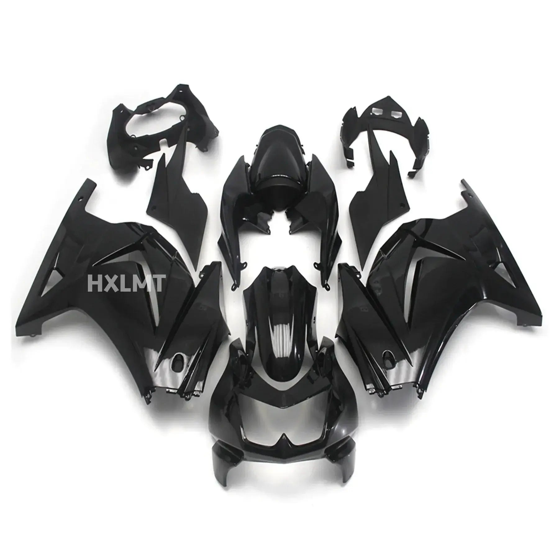 For Kawasaki Ninja300 EX300 Ninja 300 250 2008-2012 Motorcycle Accessories Bodywork Injection ABS Full Fairings Panel Mold Kit HXLMOTOR