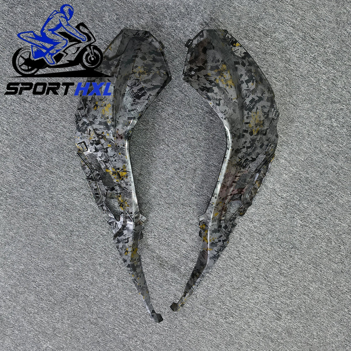 Motorcycle Side Panel Cover Fairing Plate Covers ABS Middle Fairings Fit For BMW S1000RR S1000 RR 2023-2024
