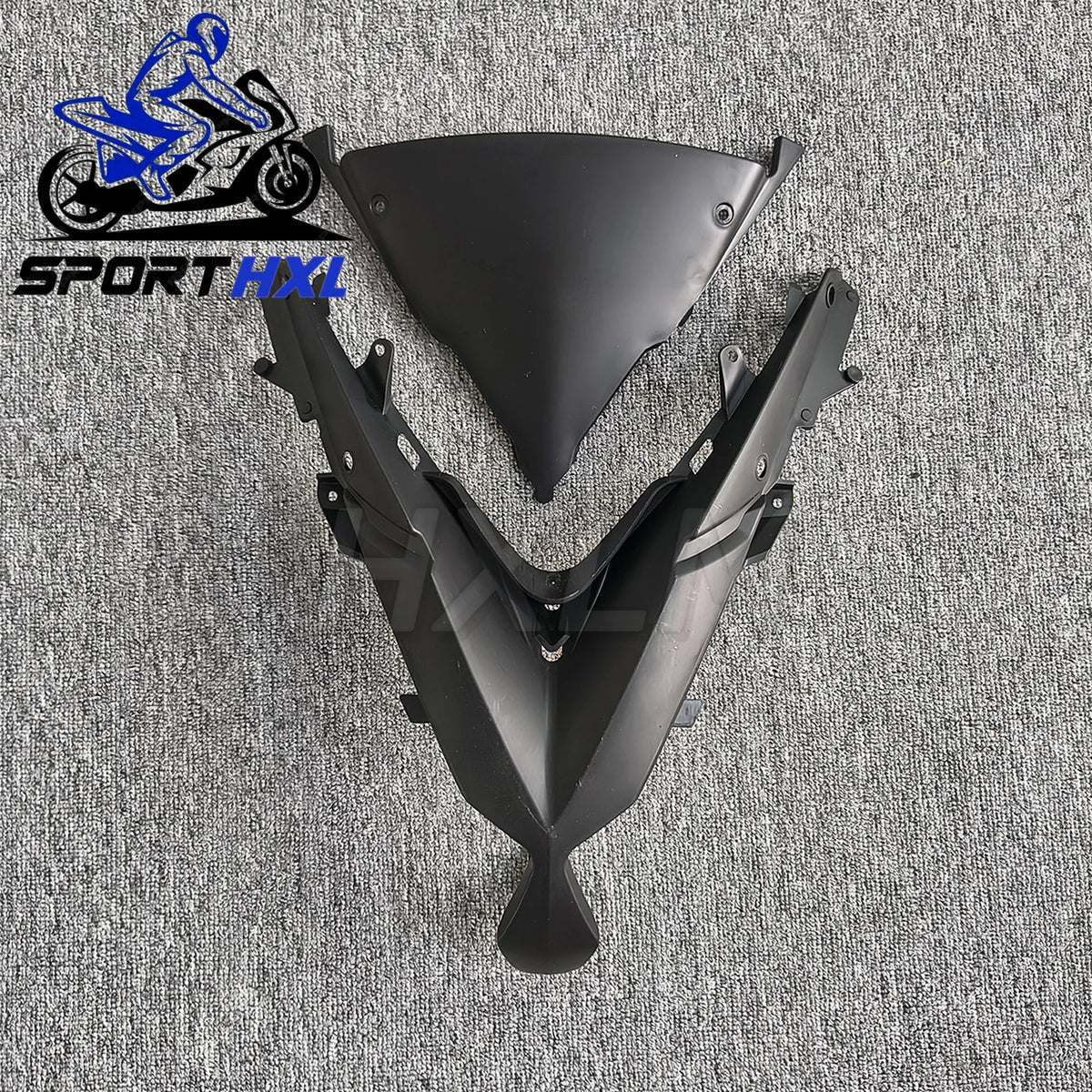 Plastic Head Cowl Kits for Kawasaki Ninja650 EX650 ER6F 2009 2010 2011 Nose Headlight Cover Top Front Panel Head Fairing 09-11