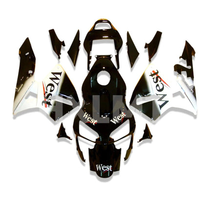 Motorcycle Fairing Set Body Kit Plastic For CBR600RR CBR600 RR CBR 600RR 2003 2004 Accessories Full Bodywork Cowl Black HXLMOTOR