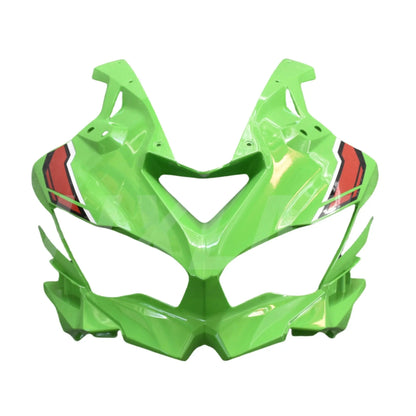 ZX-4RR Carbon Fiber Look Front Fairing Kit Motorcycle Fairings Body kits Accessories for Kawasaki ZX25R ZX 25R 2020-2022 HXLMOTOR