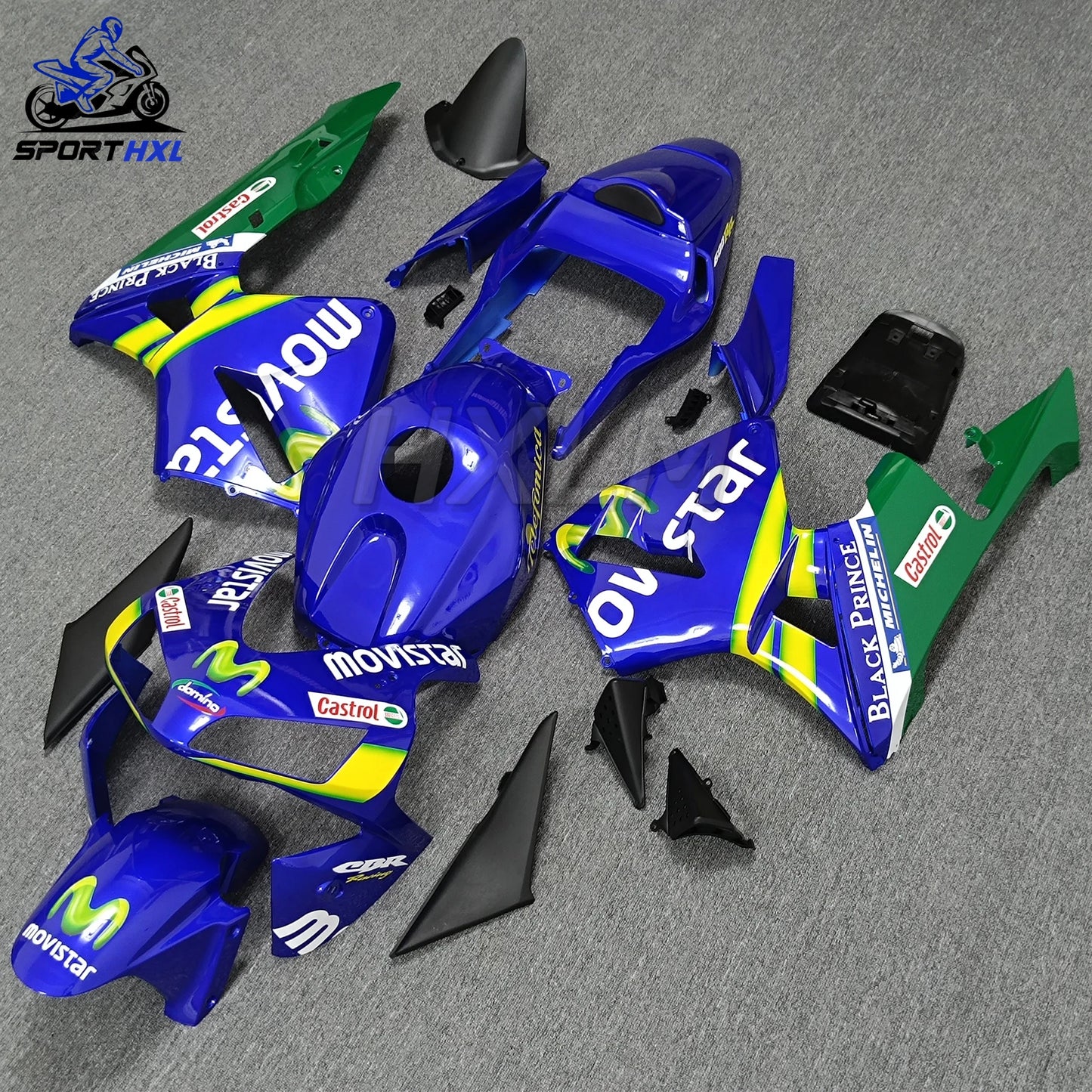 For HONDA CBR600RR CBR 600RR CBR 600 RR F5 2003 - 2004 Motorcycle fairing body kit ABS injection molding HXLMOTOR