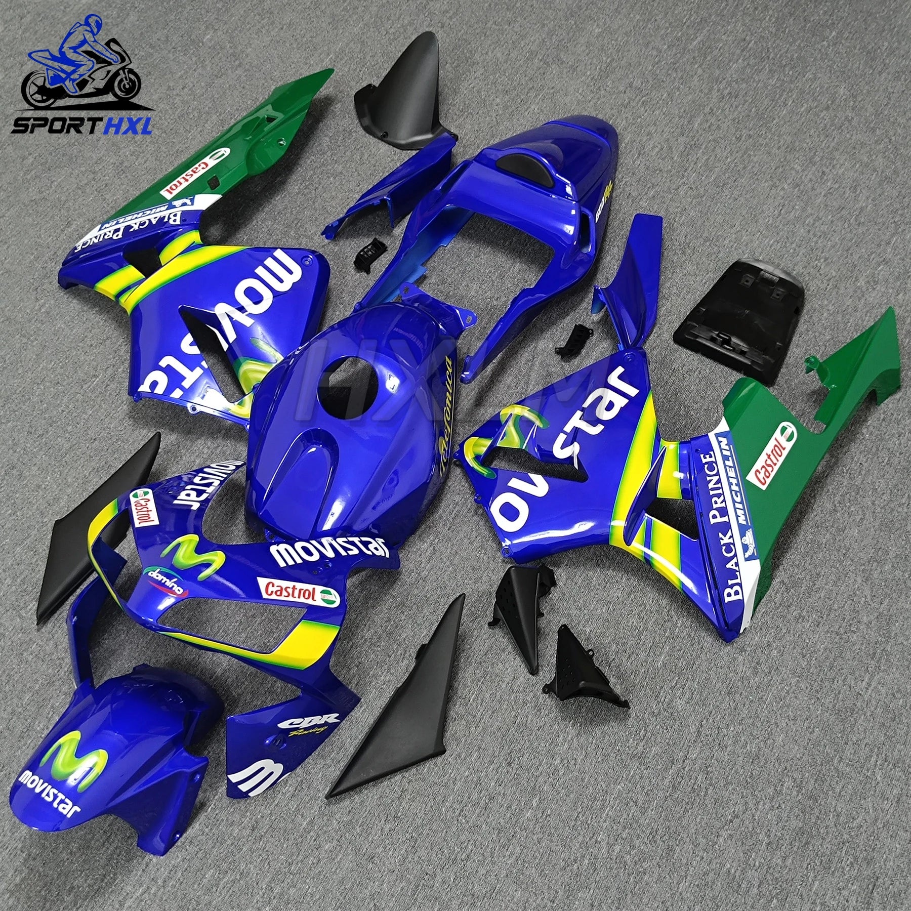 For HONDA CBR600RR CBR 600RR CBR 600 RR F5 2003 - 2004 Motorcycle fairing body kit ABS injection molding HXLMOTOR