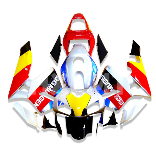 Motorcycle Fairings Kit for HONDA CBR600RR F5 03 04 CBR 600RR 2003 2004 NEW Injection Red White Black Bodywork Set HXLMOTOR