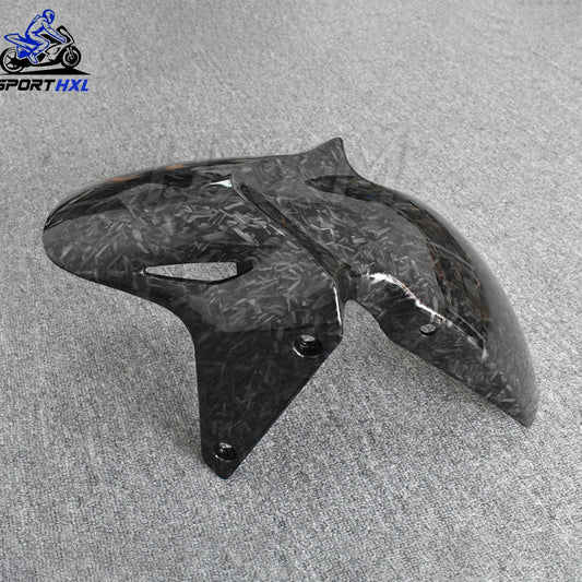 For HONDA CBR500R 2013-2021 Motorcycle ABS Carbon Paint Front Tire Wheel Fender Mudguard Splash Guard Fairing