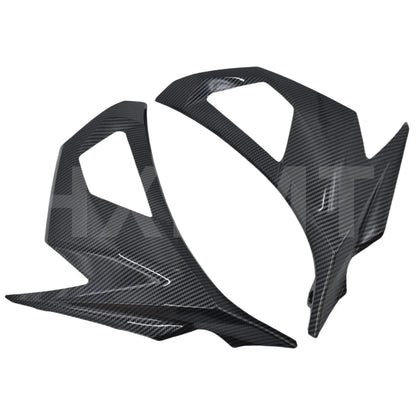 For KAWASAKI Ninja 400 Ninja 18-22-23 Modified Carbon Fiber Paint Front Turn Signal Guard And Side Light Panel Shell HXLMOTOR