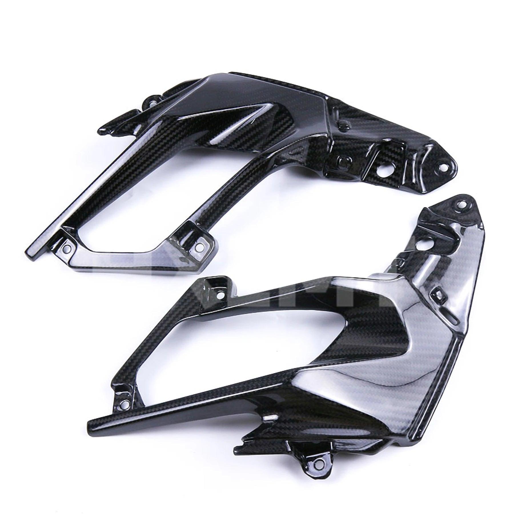 Air intake Fairing For Kawasaki Ninja 400 2018 - 2023 Carbon Fiber Gas Tank Air Intake Vent Fairing For Kawasaki Ninja 400 HXLMOTOR