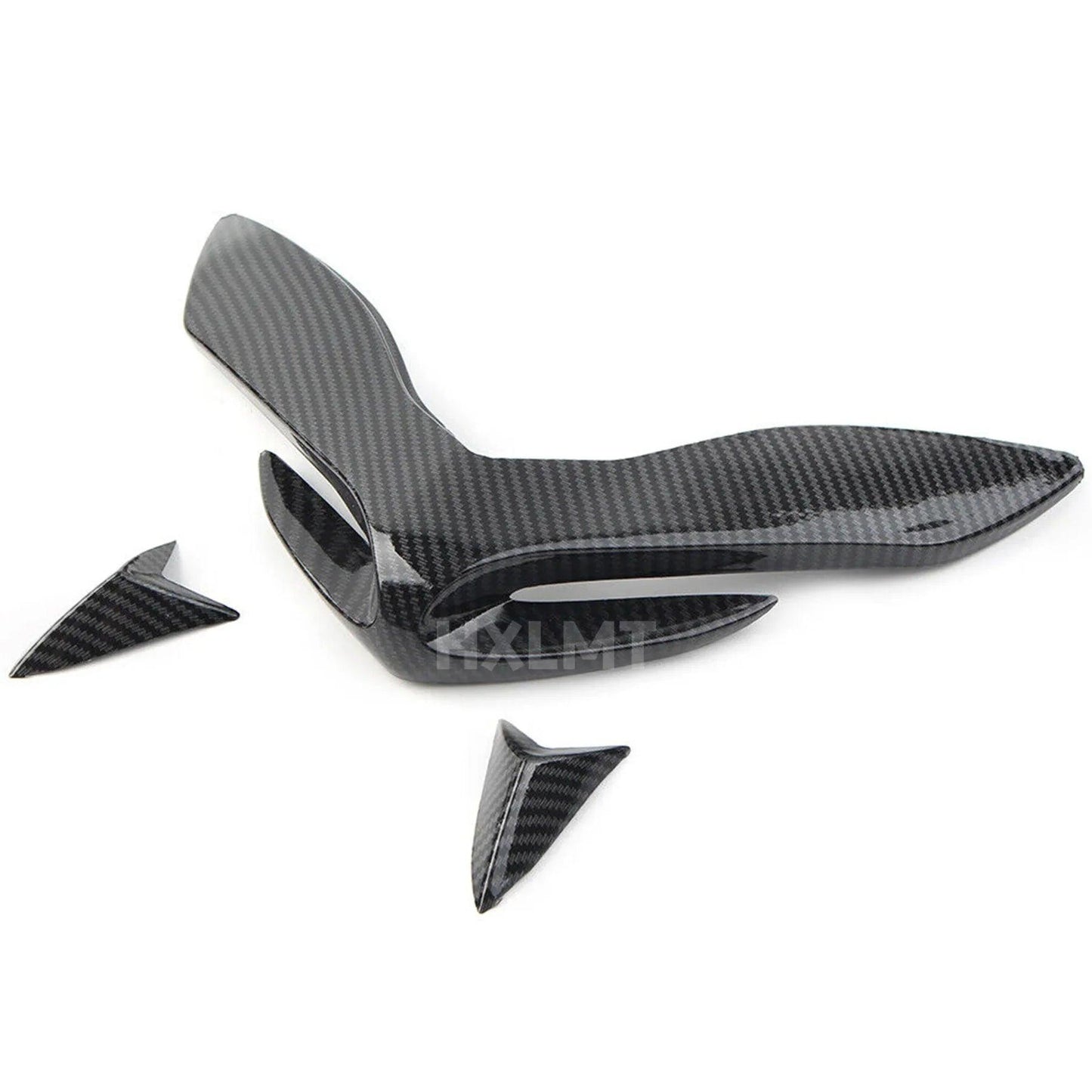 For KAWASAKI Z900 Z 900 z900 2017 2018 2019 Front Fairing Aerodynamic Winglets Front Beak Nose Cone Extension Cover Extender HXLMOTOR