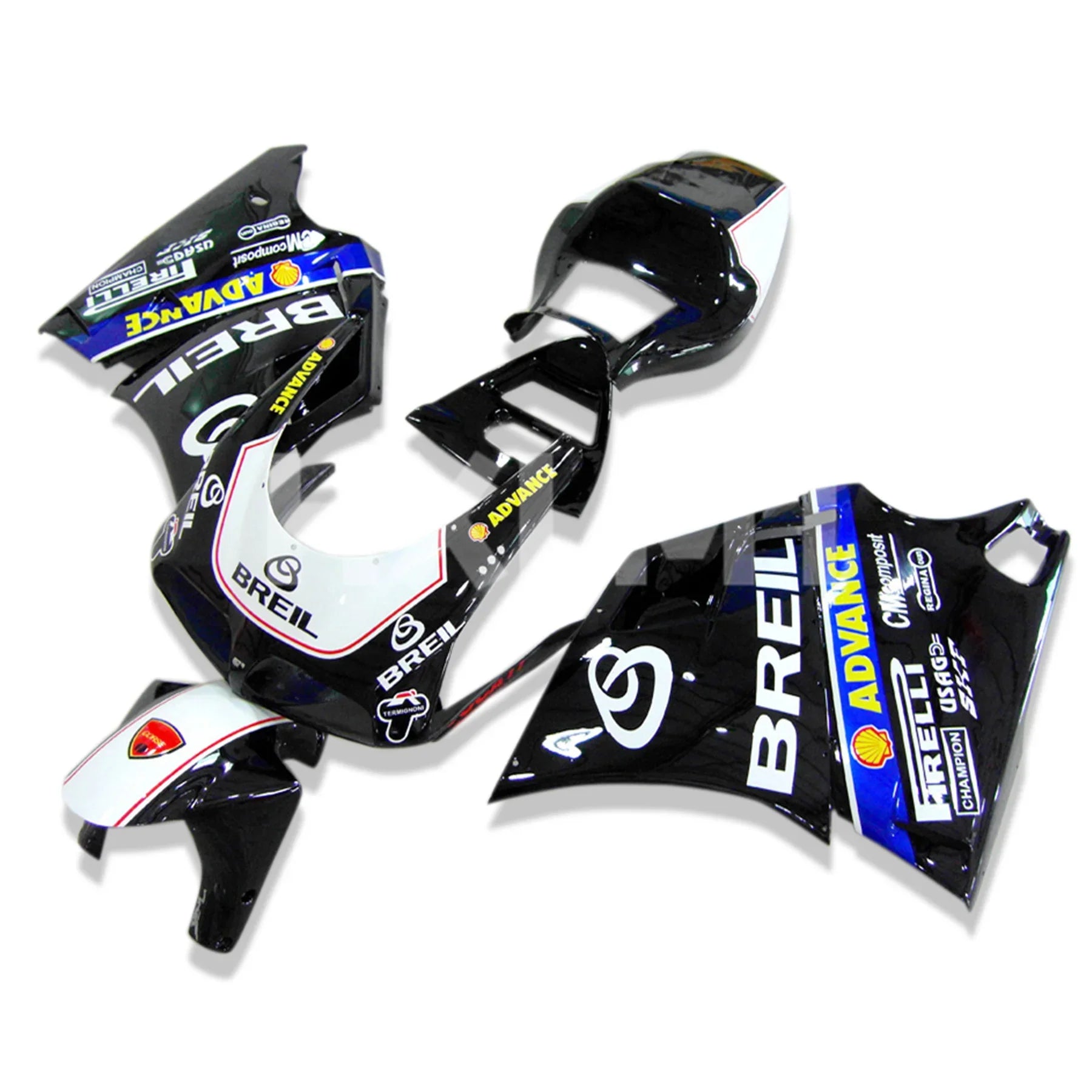 For Ducati 916 748 996 Fairing Kit 1994 - 2004 Full Body Complete ABS Plastic Injection Bodywork Panel Motorcycle Accessories HXLMOTOR