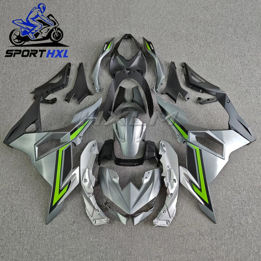 New Motorcycle Fairings For Kawasaki Ninja500 2024 2025 Year Fairing Kit Ninja 500 24 25 Grey Green Bodyframe Cowl Shell