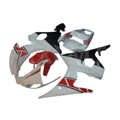YZF600R6 03 04 ABS Fairing For Yamaha YZF-R6 2003 2004 Race Motorcycle Full Blue Fairings Injection Molding HXLMOTOR