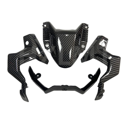 Fit for YAMAHA MT-07 FZ-07 2018-2020 Motorcycle Accessories Carbon Fiber Front Lower Headlight Fairing Stay Bracket Fairing Cowl HXLMOTOR