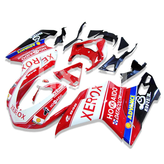 Motorcycle Fairing Kit ABS Plastic Injection Body Cowl Full Bodykits Accessories For DUCATI 848 1098 1098S 1198 2007 2008 2009 HXLMOTOR