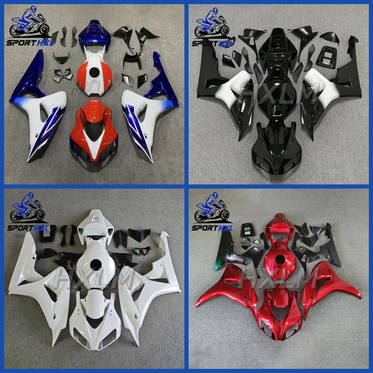 Fairings Kits Fit For Fireblade CBR1000RR 2006 2007 SC57/06 CBR1000 RR Bodywork Set Motorcycle Shell