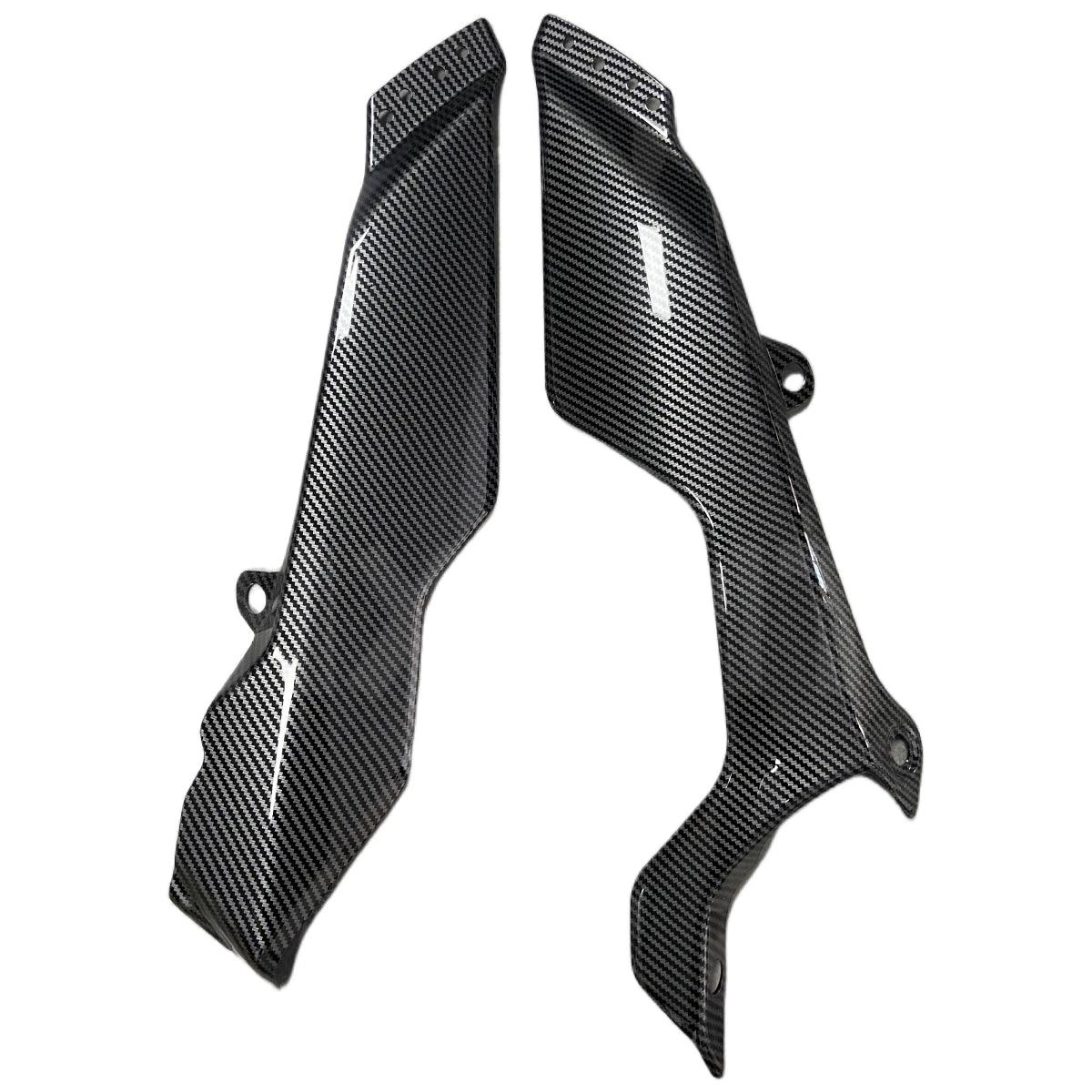 Carbon Fiber Motorcycle Fairing Kit Side Covers Panels For Yamaha R7 2021 2022 Lower Belly Pan Fairings Cover HXLMOTOR