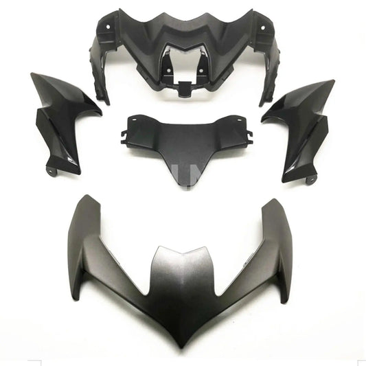 For KAWASAKI Z900 Z 900 z900 2020 2021 2022 Front Fairing Aerodynamic Winglets Front Beak Nose Cone Extension Cover Extender HXLMOTOR