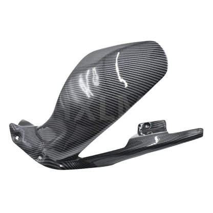Carbon Fiber Front & Rear Fender Mudguard Hugger Plain Weaver Matt Motorcycle Accessories For Ducati Panigale V4 2018 2019 HXLMOTOR