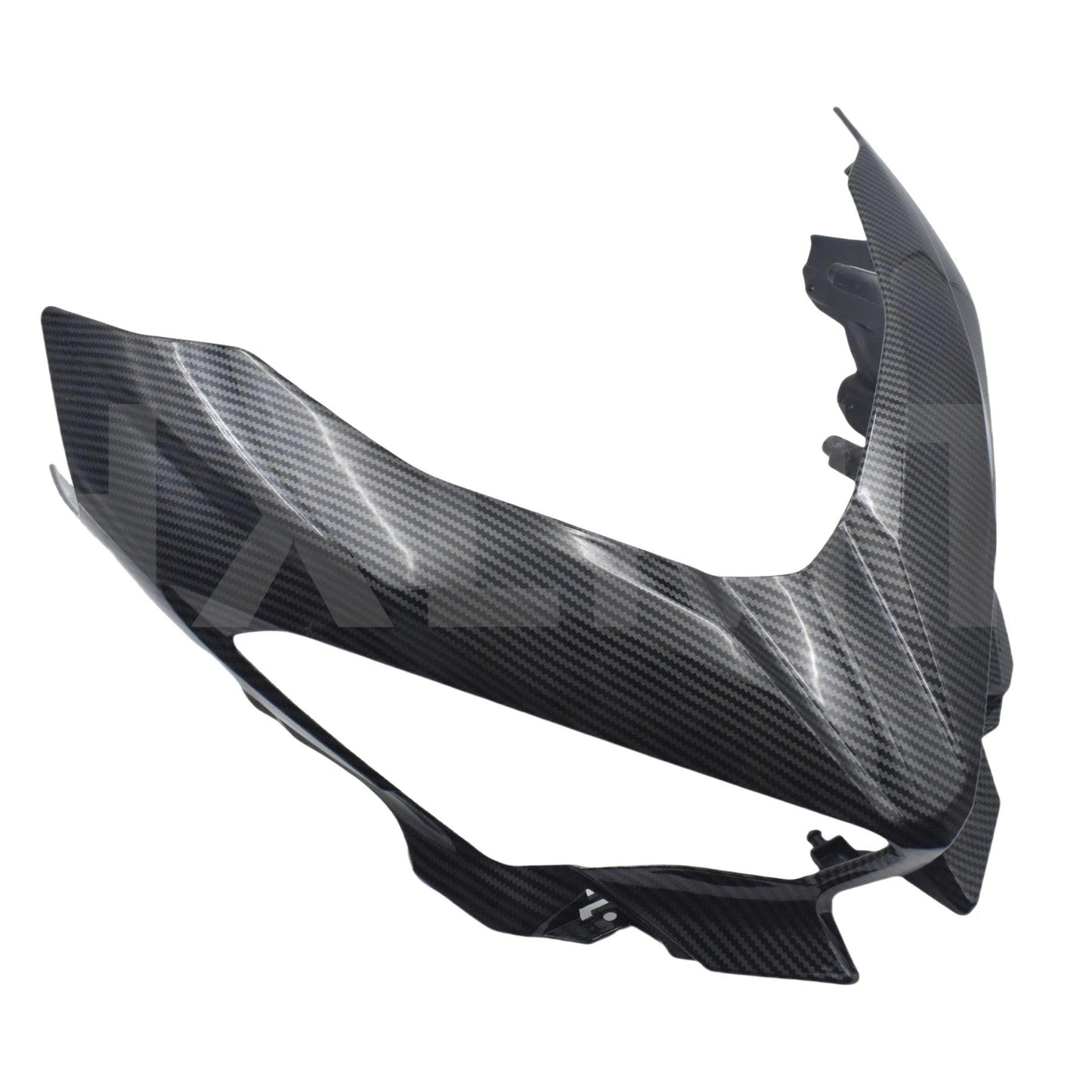 Carbon fiber Appearance Front Headlight Fairing For Kawasaki Ninja400 Ninjia 400 ZX400 EX400 2018 2019 2020 2021 2022 2023 HXLMOTOR