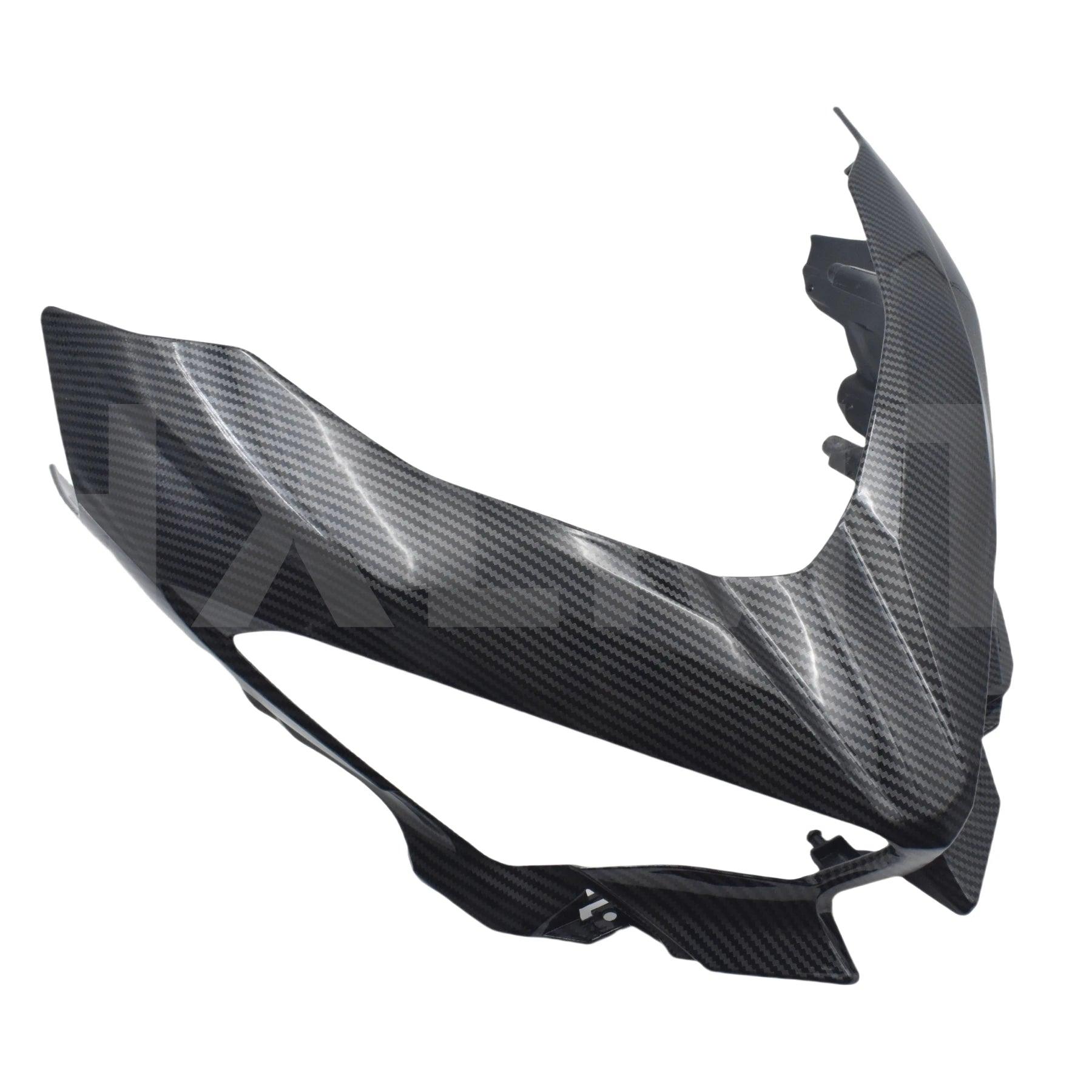 Carbon fiber Appearance Front Headlight Fairing For Kawasaki Ninja400 Ninjia 400 ZX400 EX400 2018 2019 2020 2021 2022 2023 HXLMOTOR