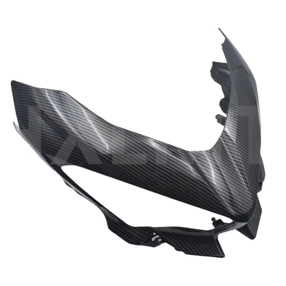 Carbon fiber Appearance Front Headlight Fairing For Kawasaki Ninja400 Ninjia 400 ZX400 EX400 2018 2019 2020 2021 2022 2023 HXLMOTOR