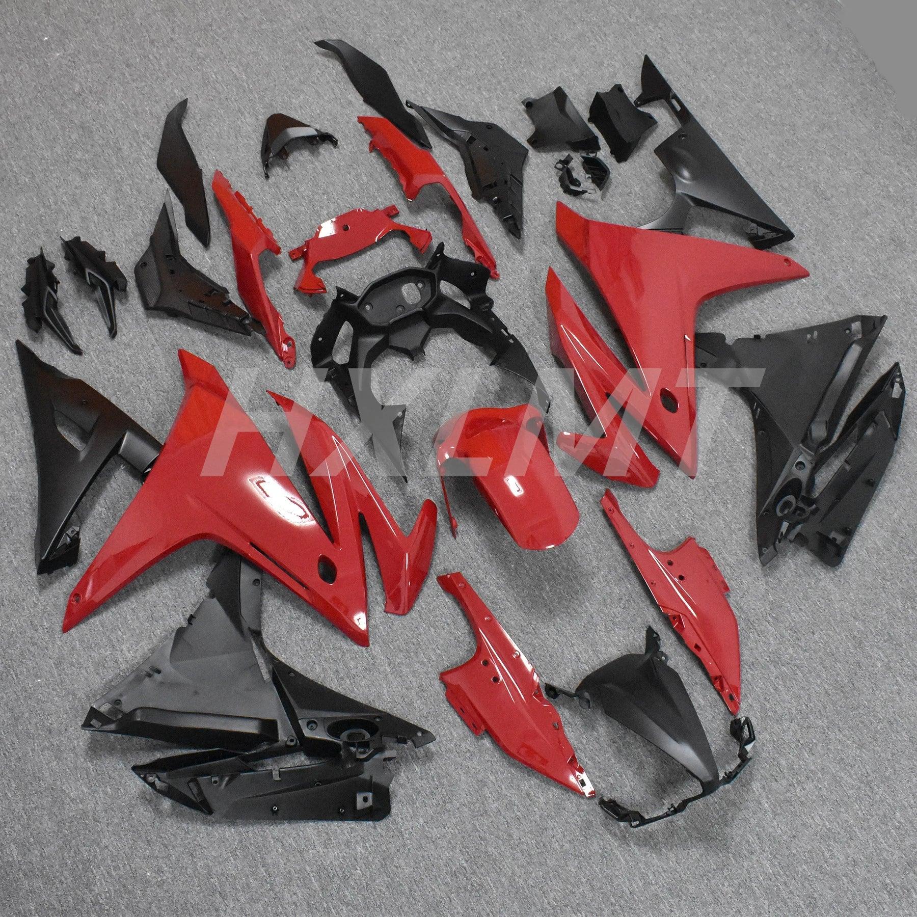 Injection Fairing kit for Honda CBR500 CBR500R 2016 2017 2018 Motorcycle Accessories cbr 500 16 17 18 Glossy Red Black fairings HXLMOTOR