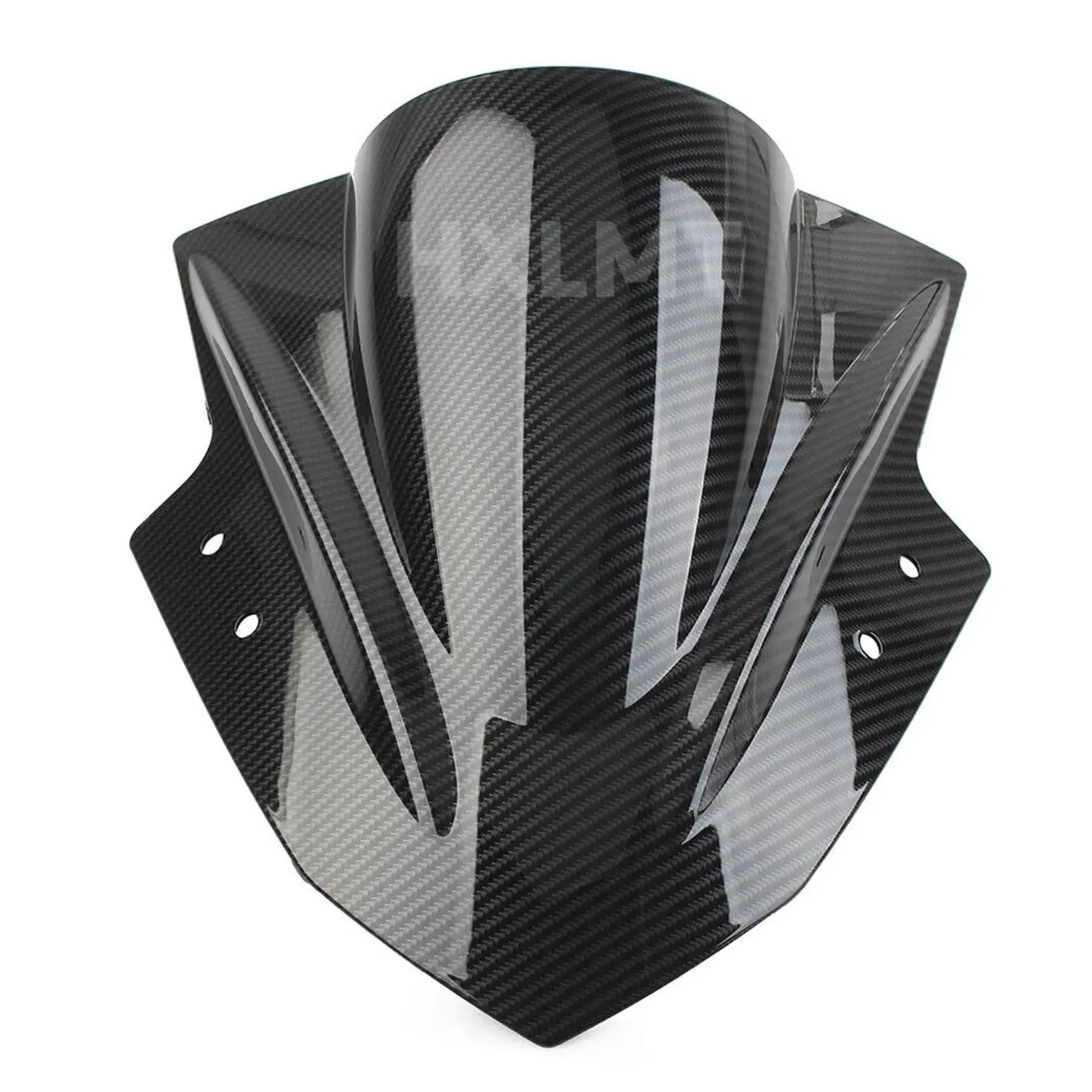 Windscreen Windshield Fairing Double Bubble Wind Deflector Screen Accessories Fit for Kawasaki Ninja 300 EX300R EX300 2013-2017 HXLMOTOR