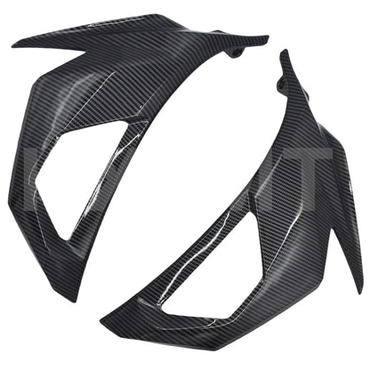 For KAWASAKI Ninja 400 Ninja 18-22-23 Modified Carbon Fiber Paint Front Turn Signal Guard And Side Light Panel Shell HXLMOTOR