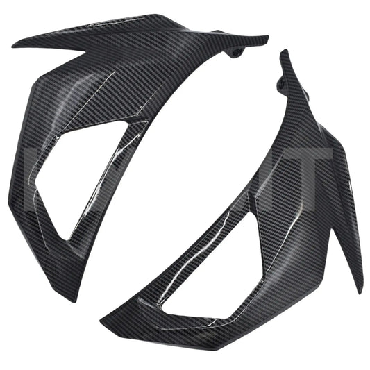 For KAWASAKI Ninja 400 Ninja 18-22-23 Modified Carbon Fiber Paint Front Turn Signal Guard And Side Light Panel Shell HXLMOTOR