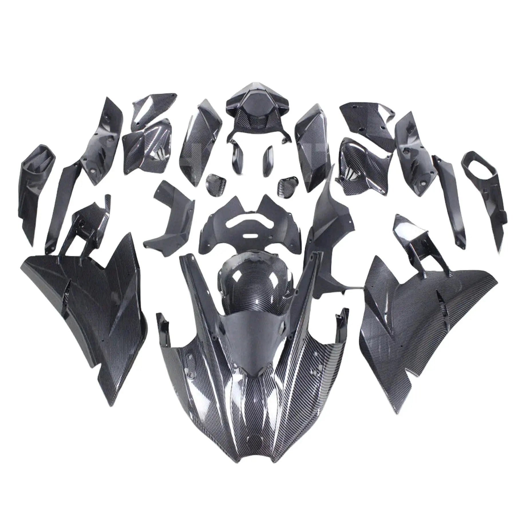 New ABS Injection Molding Fairings Kits Fit For H2 2017 2018 2019 2020 2021 2022 2023 Bodywork Set Motorcycle Accessories HXLMOTOR
