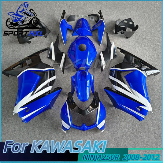 Motorcycle Fairing Kit Fit For Ninja 250 Ninja250 ZX-250R EX250 2008 2009 2010 2011 2012 Bodywork Set High Quality Abs Injection