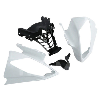 Motorcycle Unpainted Upper Front Fairing Cowl Nose Headlight For Yamaha YZF R6 2008-2016 Front Nose Head light Cover Accessories HXLMOTOR