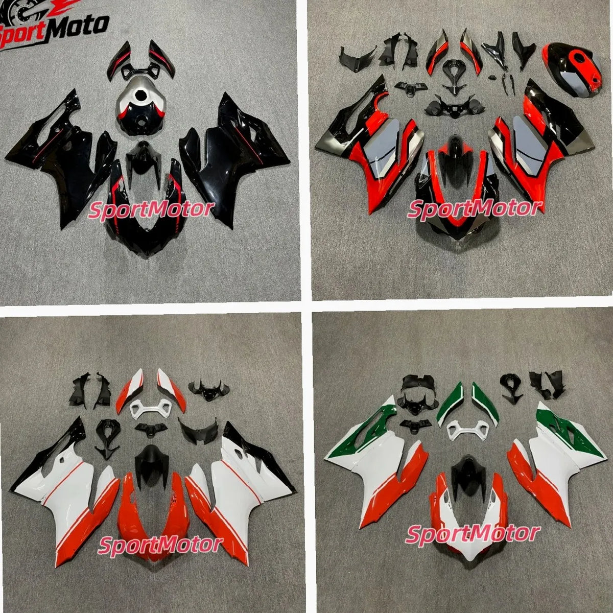 Premium Motorcycle Fairing Kits for DUCATI Panigale 899 1199 12-15 Injected ABS Plastic Bodywork Set
