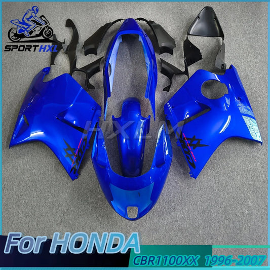 NEW Motorcycle Fairing Kit Fit For HONDA CBR1100XX CBR 1100XX CBR1100 XX 1996 - 2007 ABS Injection Fairings Bodywork Shell