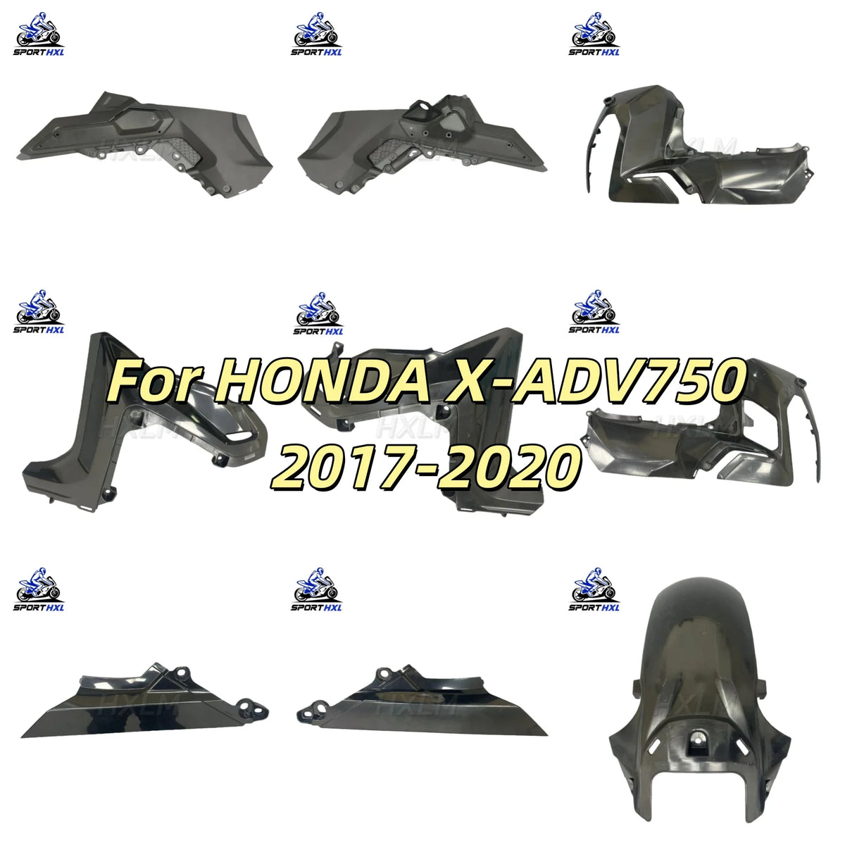 Unpainted Motorcycle Fairing Kit Fit For Honda X-ADV 750 2017 2018 2019 2020 Accessories Bodywork Set