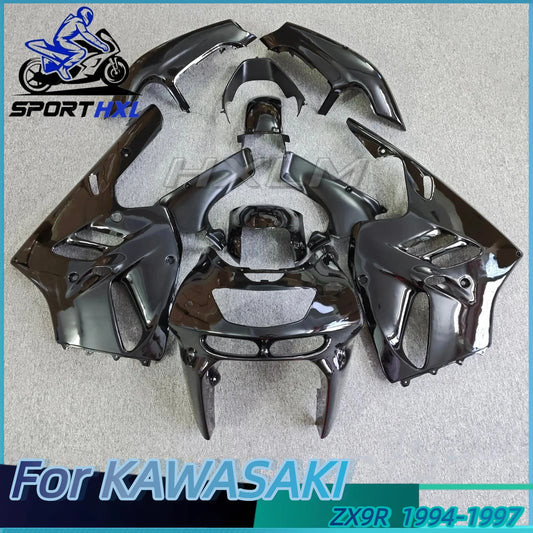 Fit For Ninja ZX9R 1994 - 1997 Motorcycle Fairing Bodywork Panel Kit Black ZX-9R ZX 9R 1995 1996 94 95 96 97